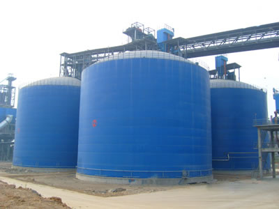 威信水泥钢板库改造